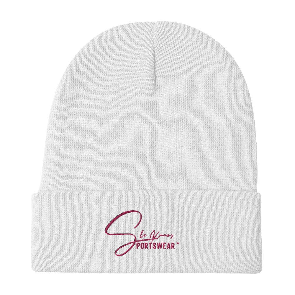 Signature She Knows SportsWear Beanie
