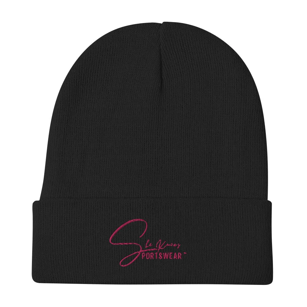 Signature She Knows SportsWear Beanie