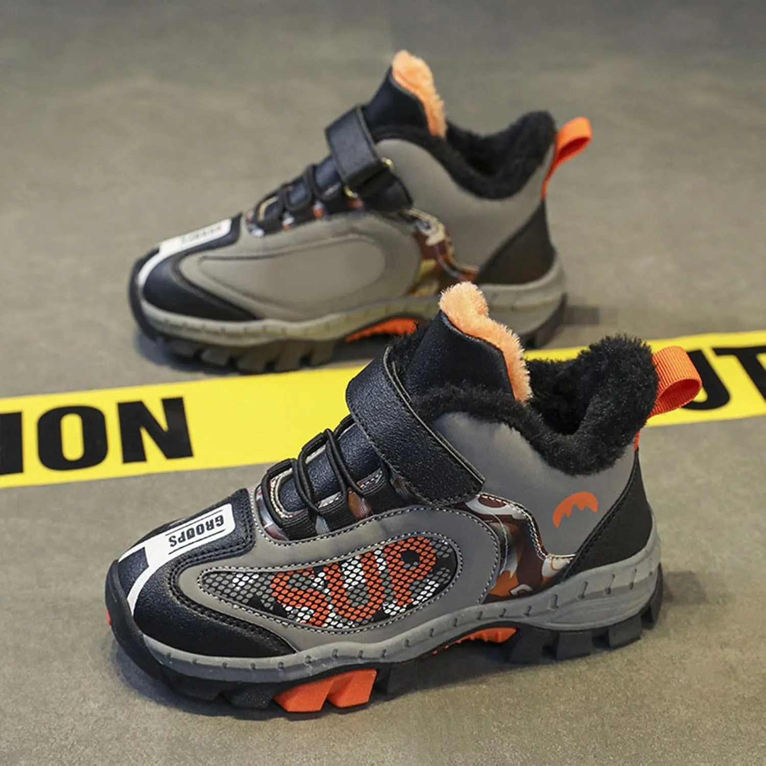 Wide Toe Box Warm Snow Boots Winter Warm Lined Non Slip Lightweight Boots Running Shoes Cold Weather Boots Men