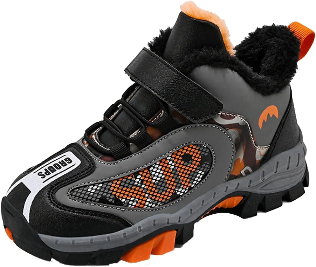 Wide Toe Box Warm Snow Boots Winter Warm Lined Non Slip Lightweight Boots Running Shoes Cold Weather Boots Men